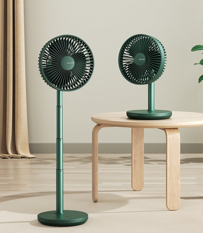 JISULIFE FA13P Rechargeable Desk Fan 8000mAh_img_3