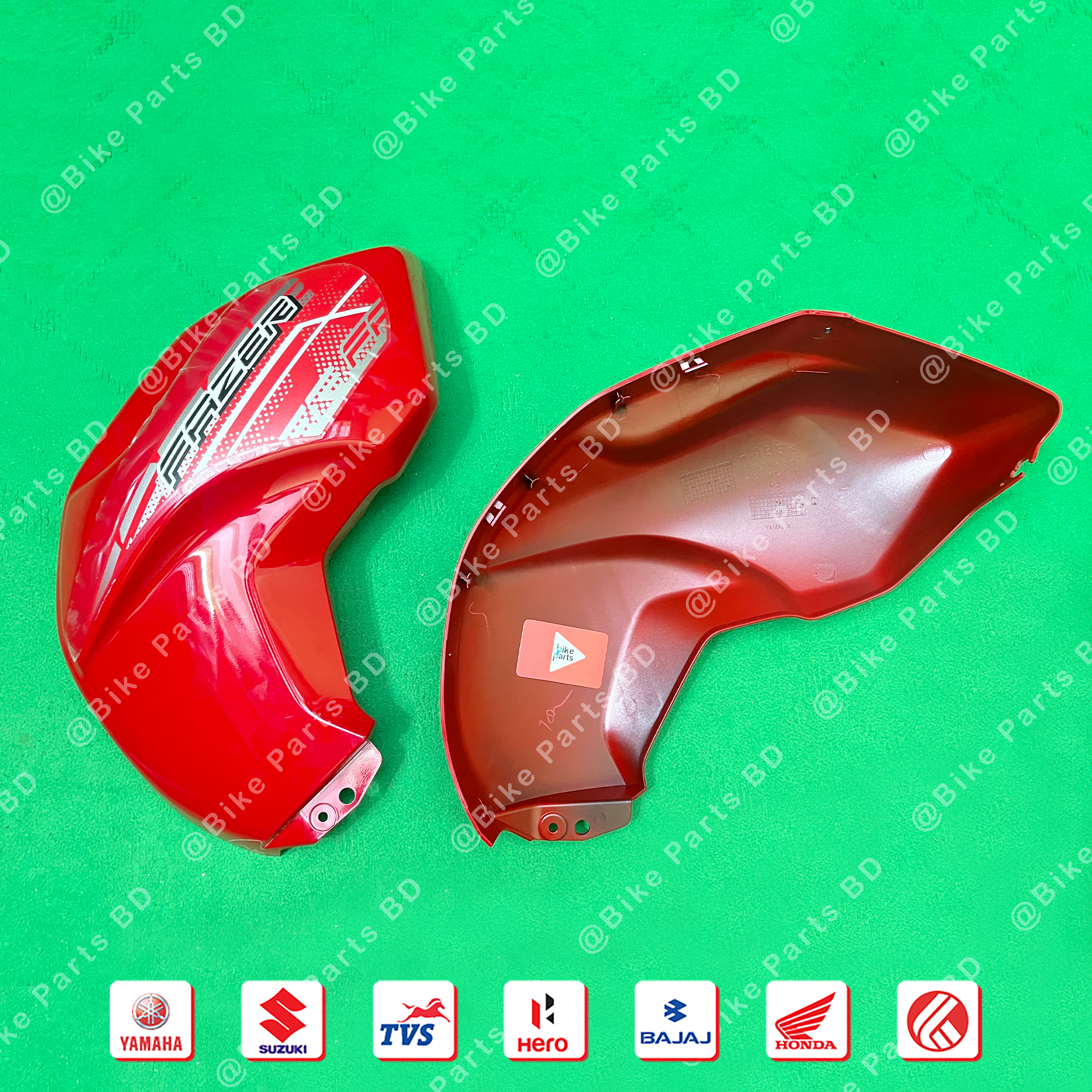 Tanky Box for Yamaha FAZER V1 (Red Colour) bike. thumbnail 2