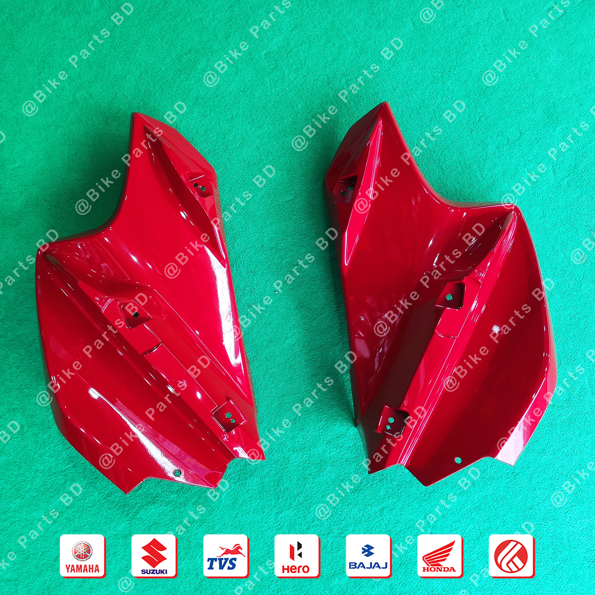 7/8 Part for Yamaha Fazer V1 Red Color bike.