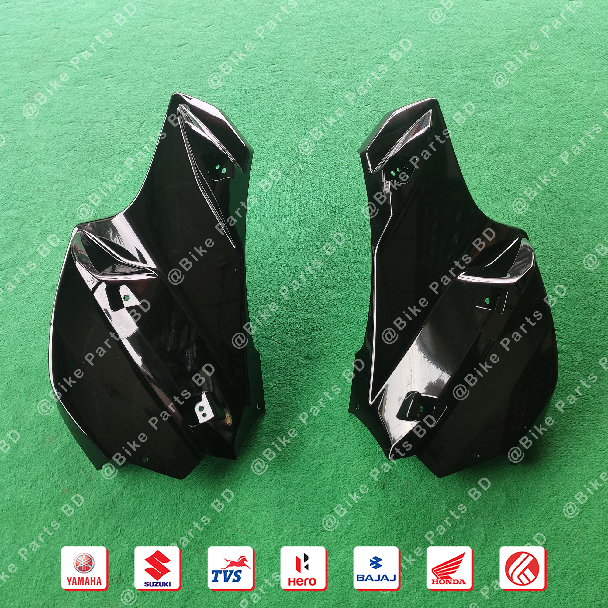7/8 Part for Yamaha Fazer V1 Black Color bike.