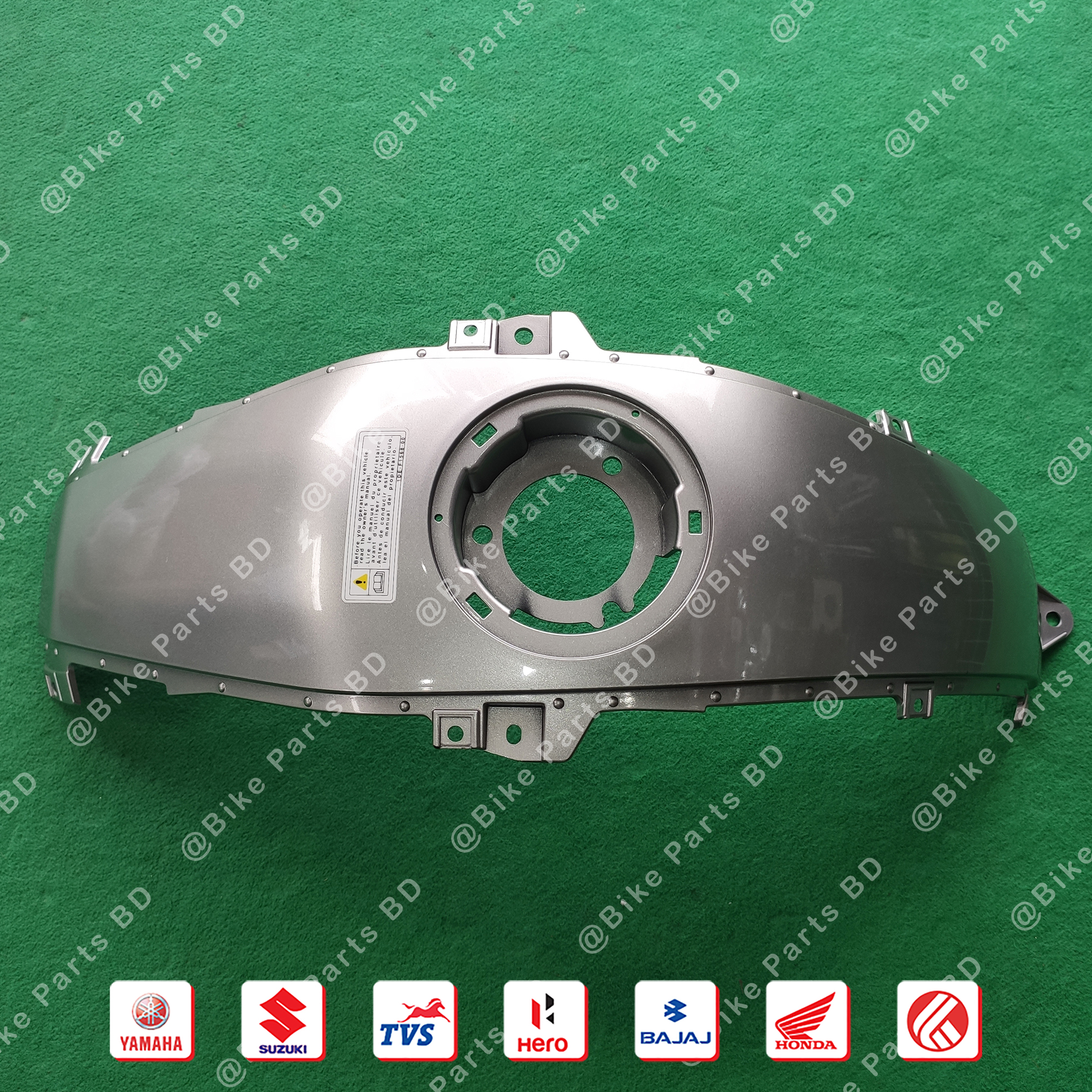 Tanky Top (Silver Colour) for Yamaha FZS V1 & FAZER V1 bike.