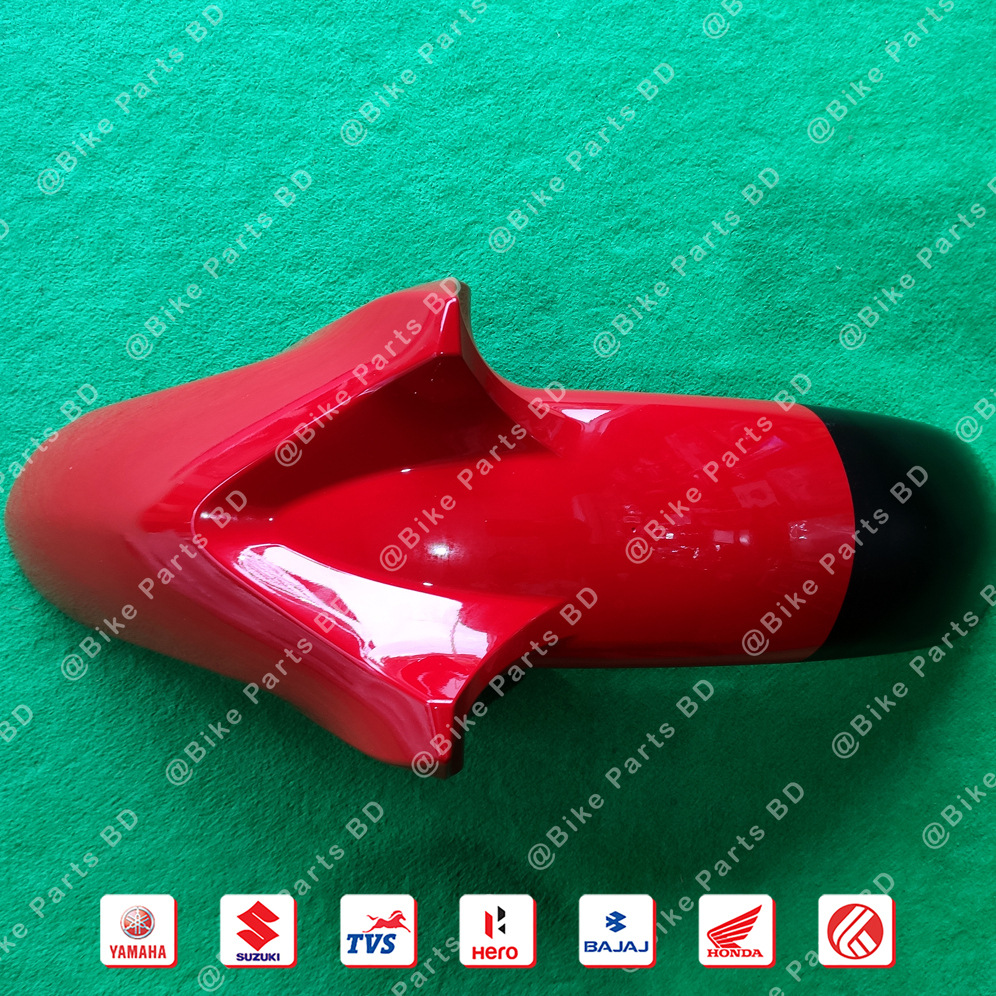 Mudguard (Red) for Yamaha FZS V1 & Fazer V1 bike.