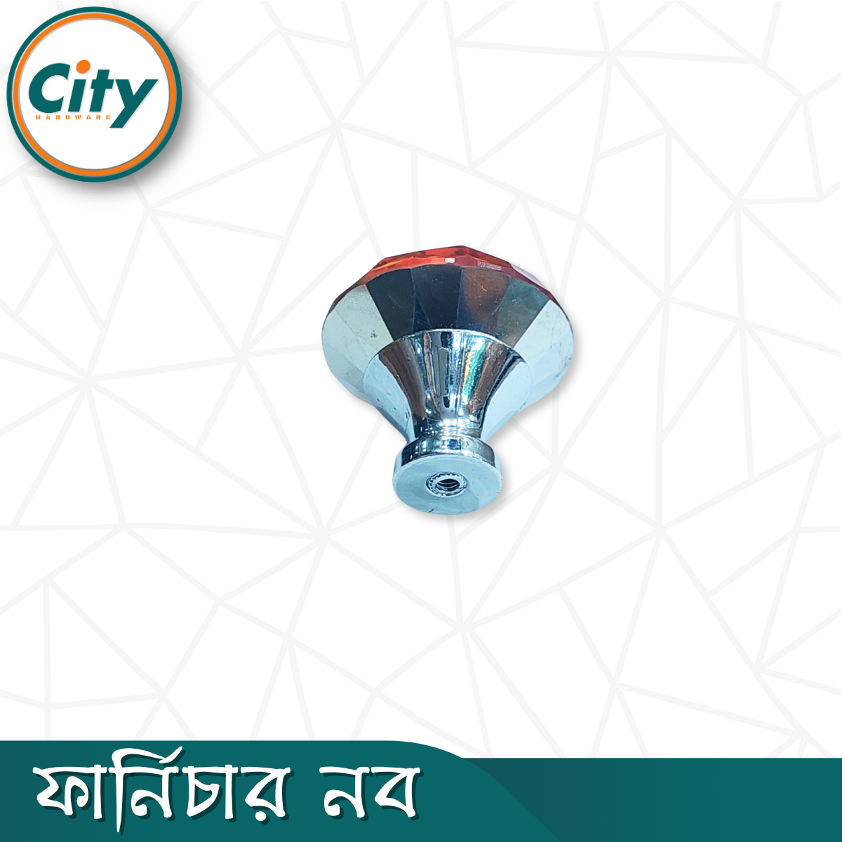 ১ পিস ফার্নিচার নব বিগ সাইজ ডায়মন্ড শেপ ক্রিস্টাল নব ক্যাবিনেটের ড্রয়ার নব বাড়ি অফিস চেস্ট ক্যাবিনেটের জন্য_img_5