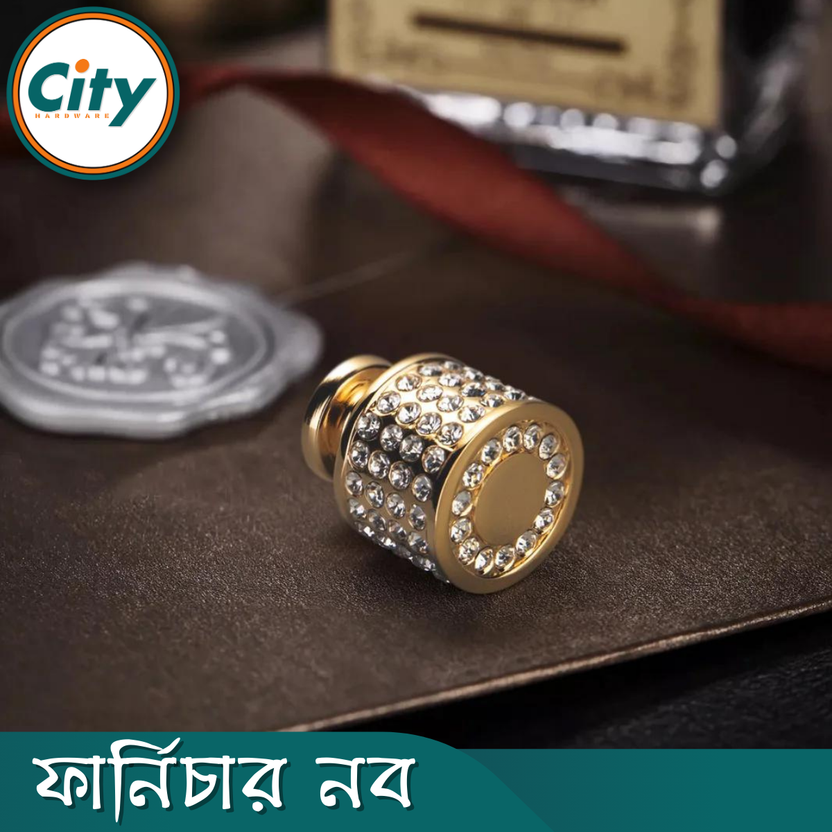 ১ পিস প্রিমিয়াম কুয়ালিটি লাক্সারি ফার্নিচার নব রাউন্ড শেপ ক্রিস্টাল নব ক্যাবিনেটের ড্রয়ার নব বাড়ি অফিস চেস্ট ক্যাবিনেটের জন্য গোল্ডেন_img_6