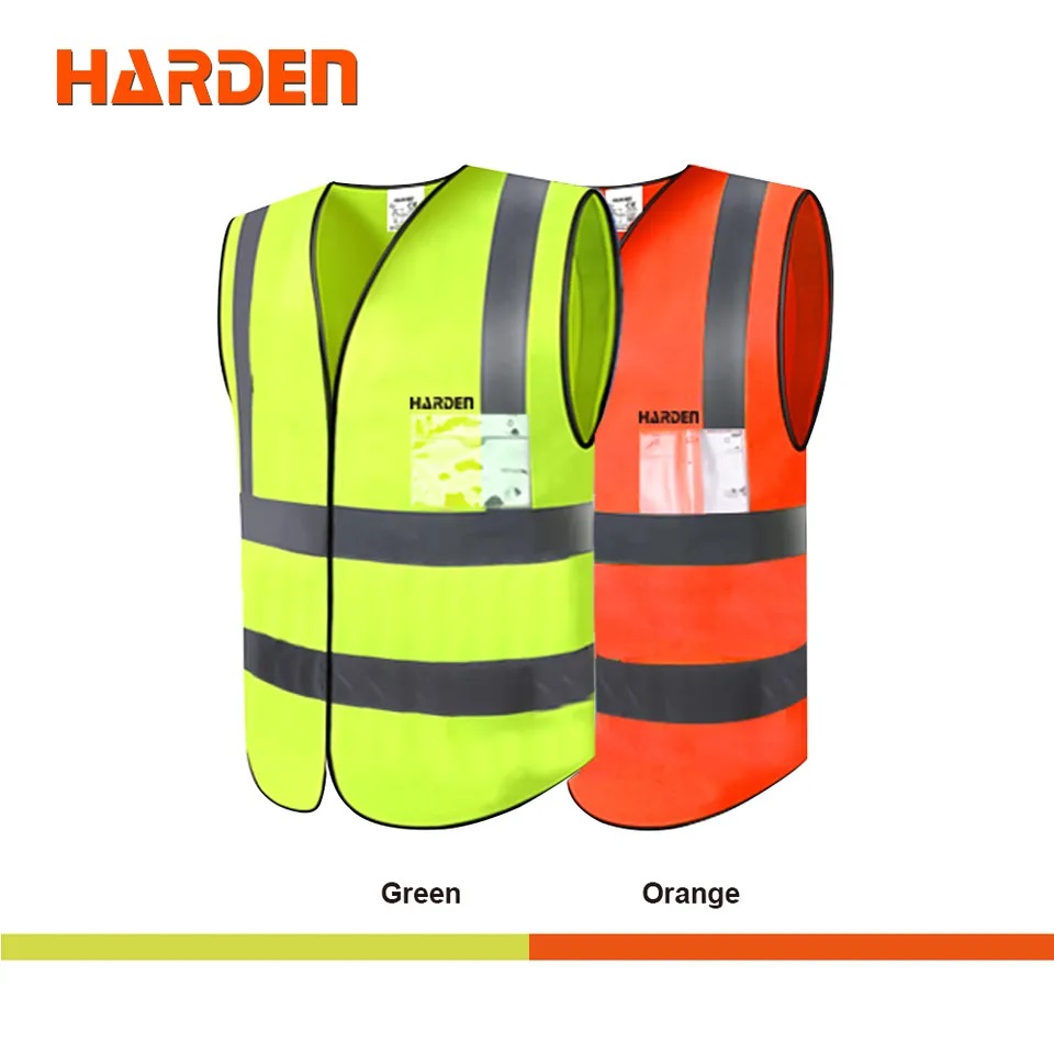 HARDEN Reflector Vest Safety Vest reflective jacket, (Green | Orange) Top quality 781001 | 781002 | 781011 | 781012