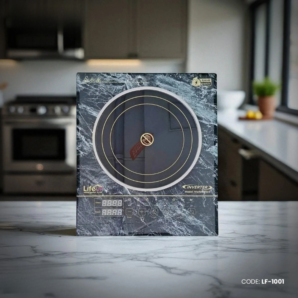 Life Up Infrared Cooker- Marbel Black I LF-1001_img_0
