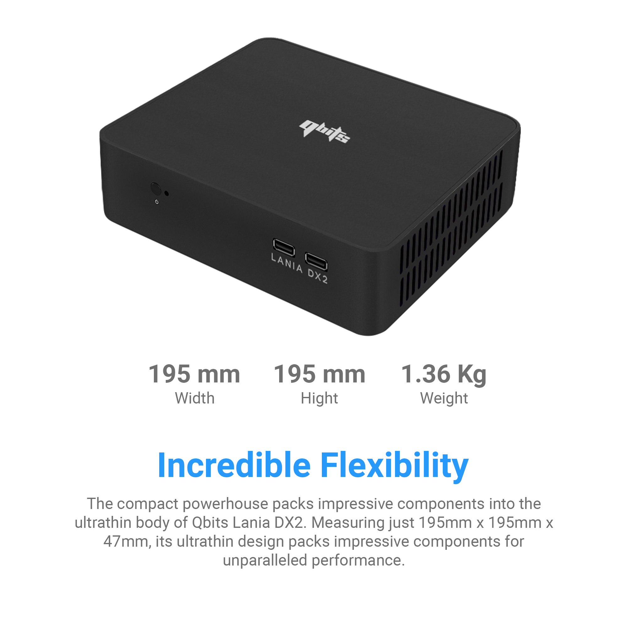 Qbits Lania DX2 Core™ i3-12100 8 GB RAM 500 GB M.2 NVMe SSD_img_1
