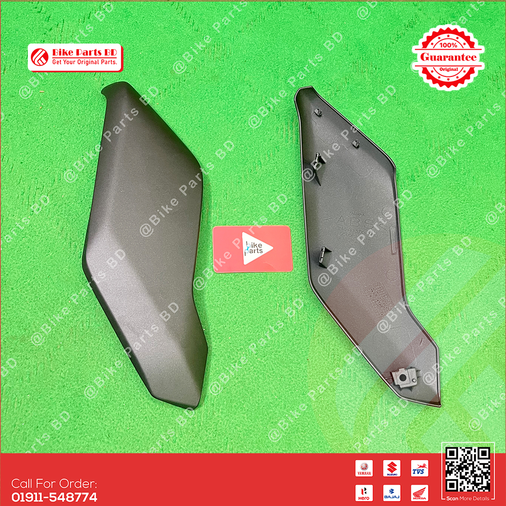 Air Scoop (Mat Black) for Yamaha FZS V3, FZS V3 (Deluxe), FZS V4 bike. thumbnail 2