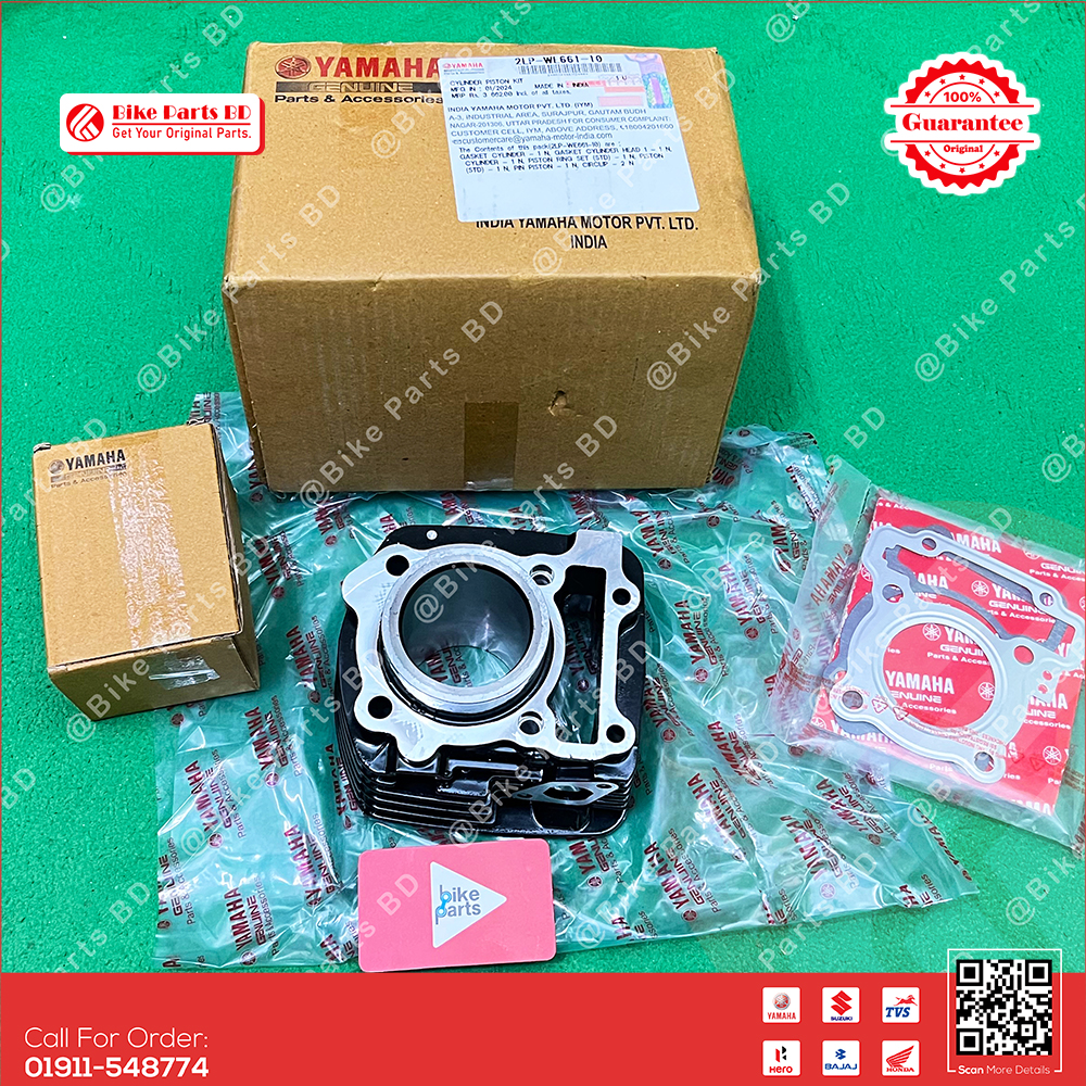 Cylinder Head Assy for Yamaha Saluto 125 bike. thumbnail 2