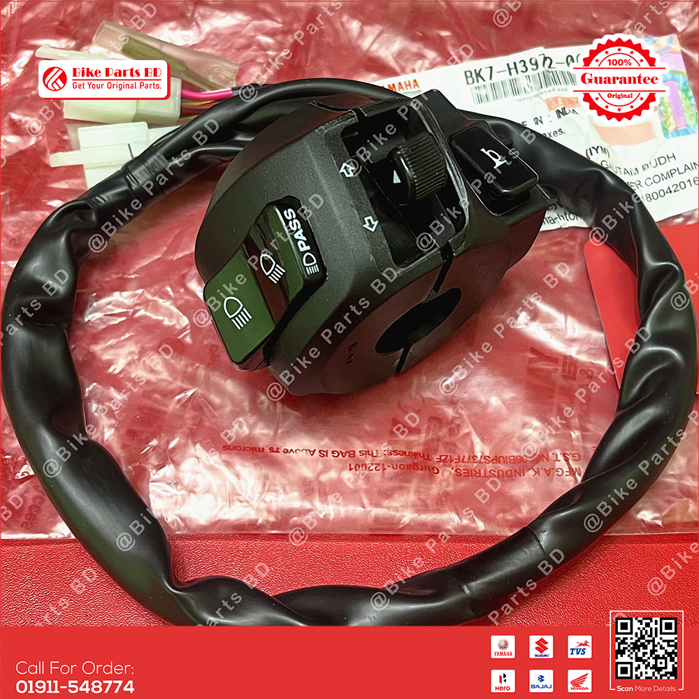 Switch Chapa (LH) For Yamaha R15 V3 Bike.