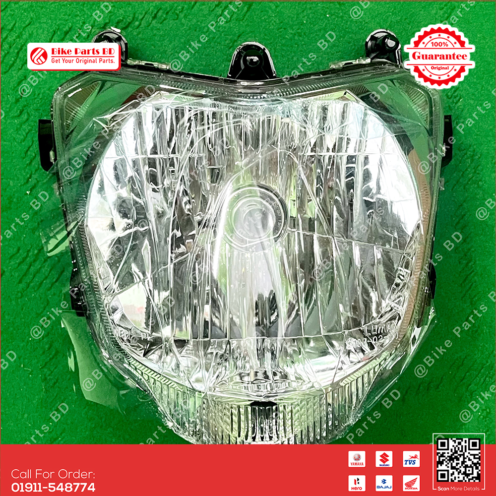 Headlight Assy for Yamaha FZS V1 bike. thumbnail 2