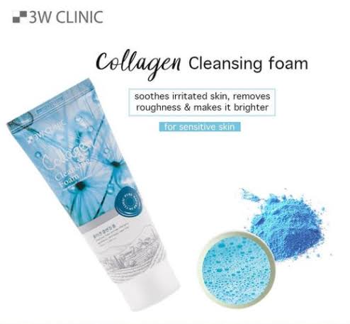 3W Clinic - Collagen Cleansing Foam (100ml) thumbnail 3