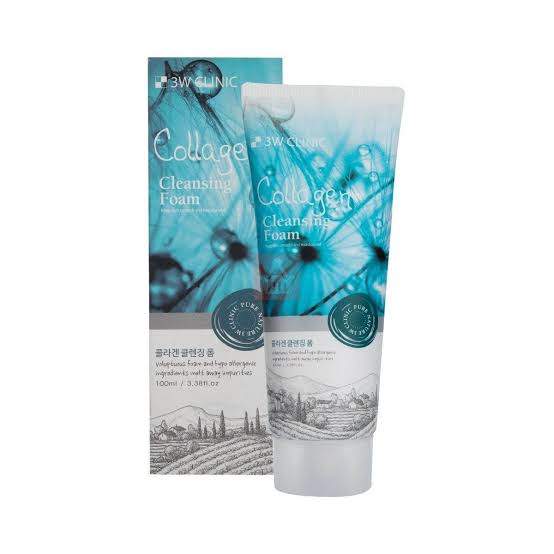 3W Clinic - Collagen Cleansing Foam (100ml) thumbnail 4