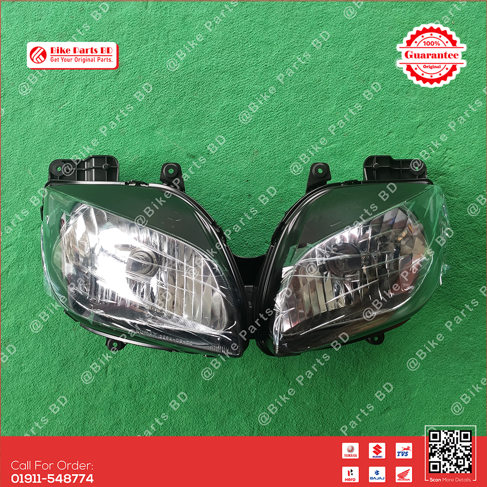 Headlight assy for Yamaha Fazer V1 bike. thumbnail 2