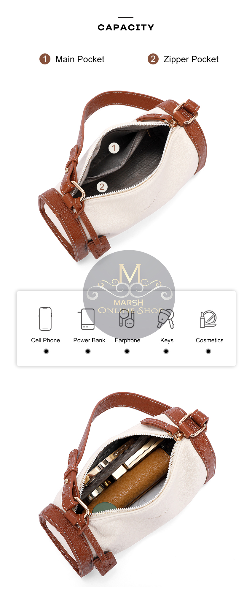 💥MATEYOYO Magnetic Buckle Large Capacity Women Shoulder Bag_img_11