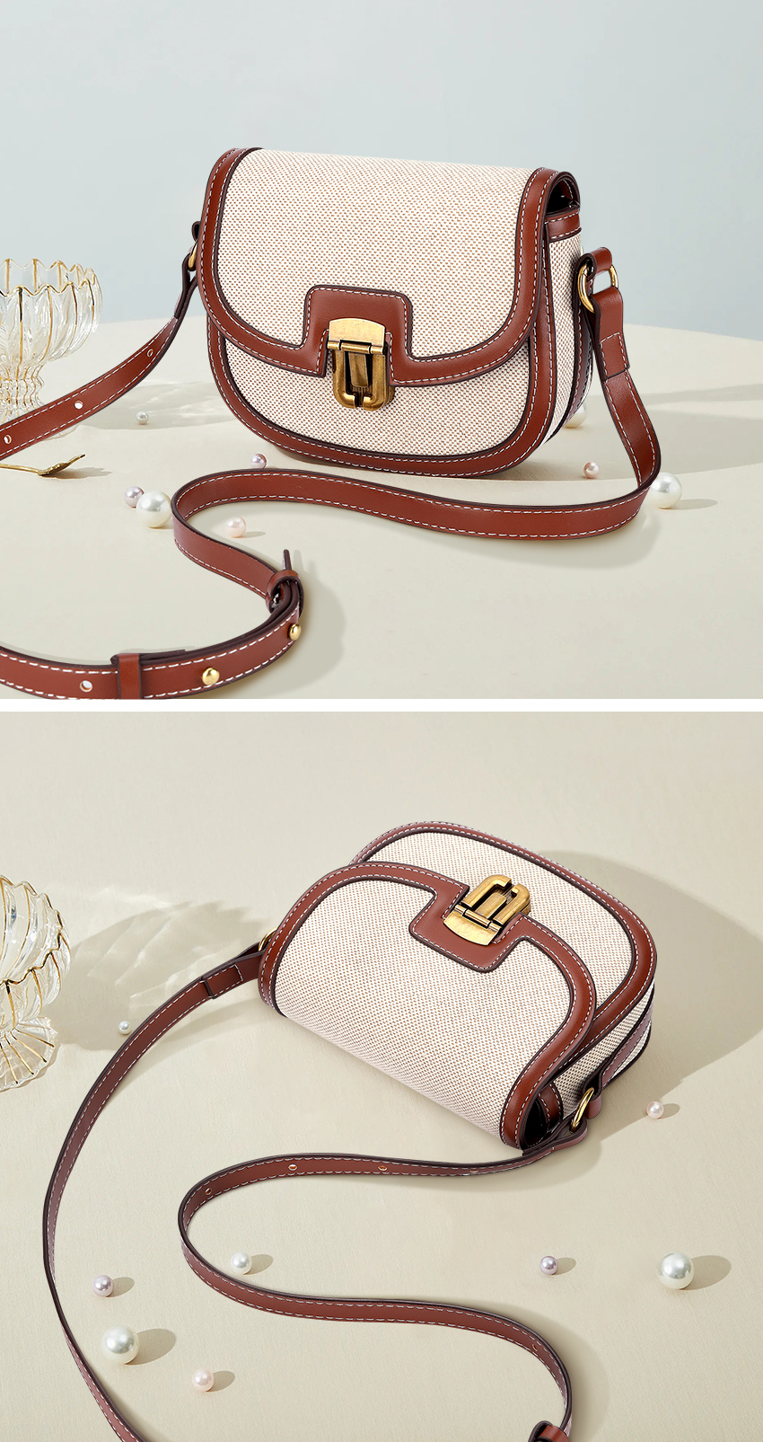 🔰MATEYOYO Vintage Style Retro Sling Bag for Girls/Ladies_img_8