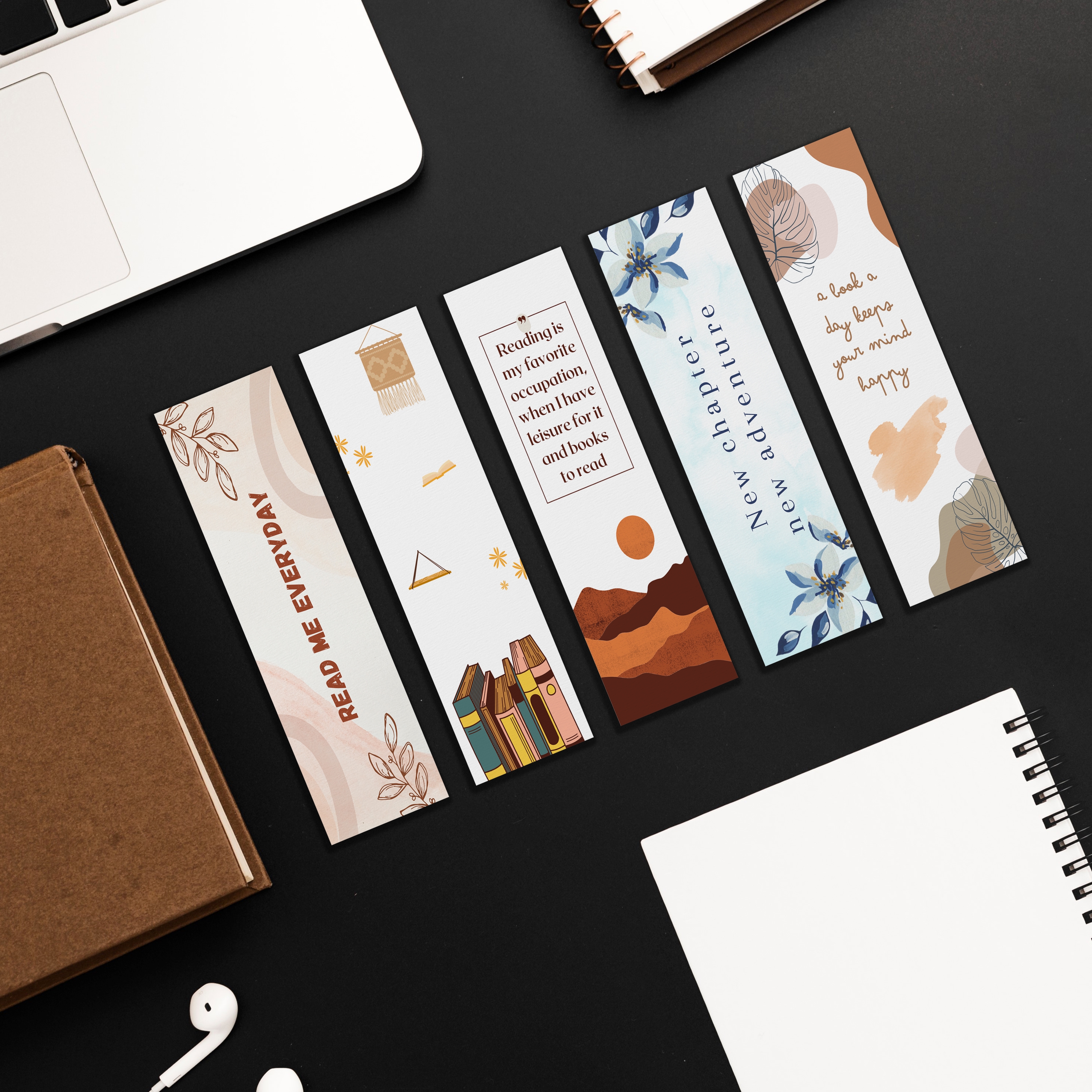 5 Pieces Bookmark (Size- 5.5inch x 1.5inch) by Oxynote_img_6