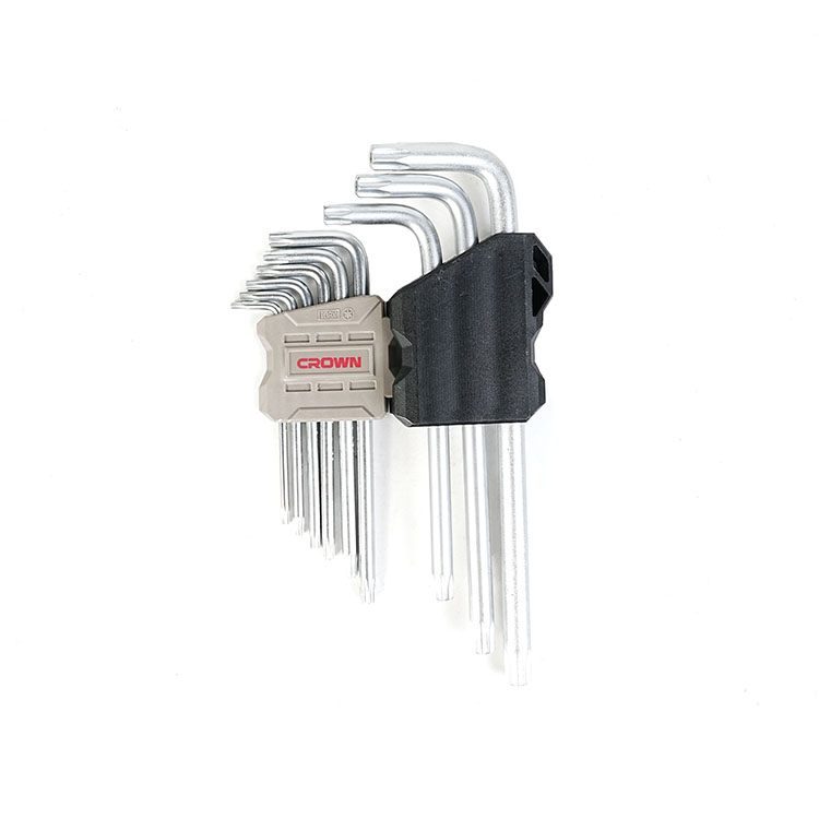 CROWN Professional 9pcs Short Torx Key Set ( Short | Long | Extra Long ), CR-V, Torx; CPHOK-TMAX09_img_5