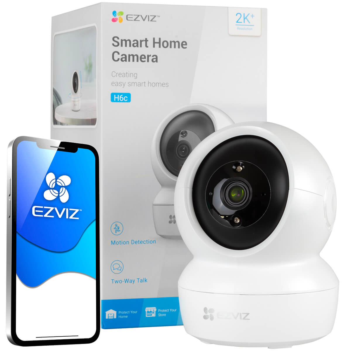 EZVIZ H6c Pro 2K Pan‑Tilt Smart Home Camera_img_2