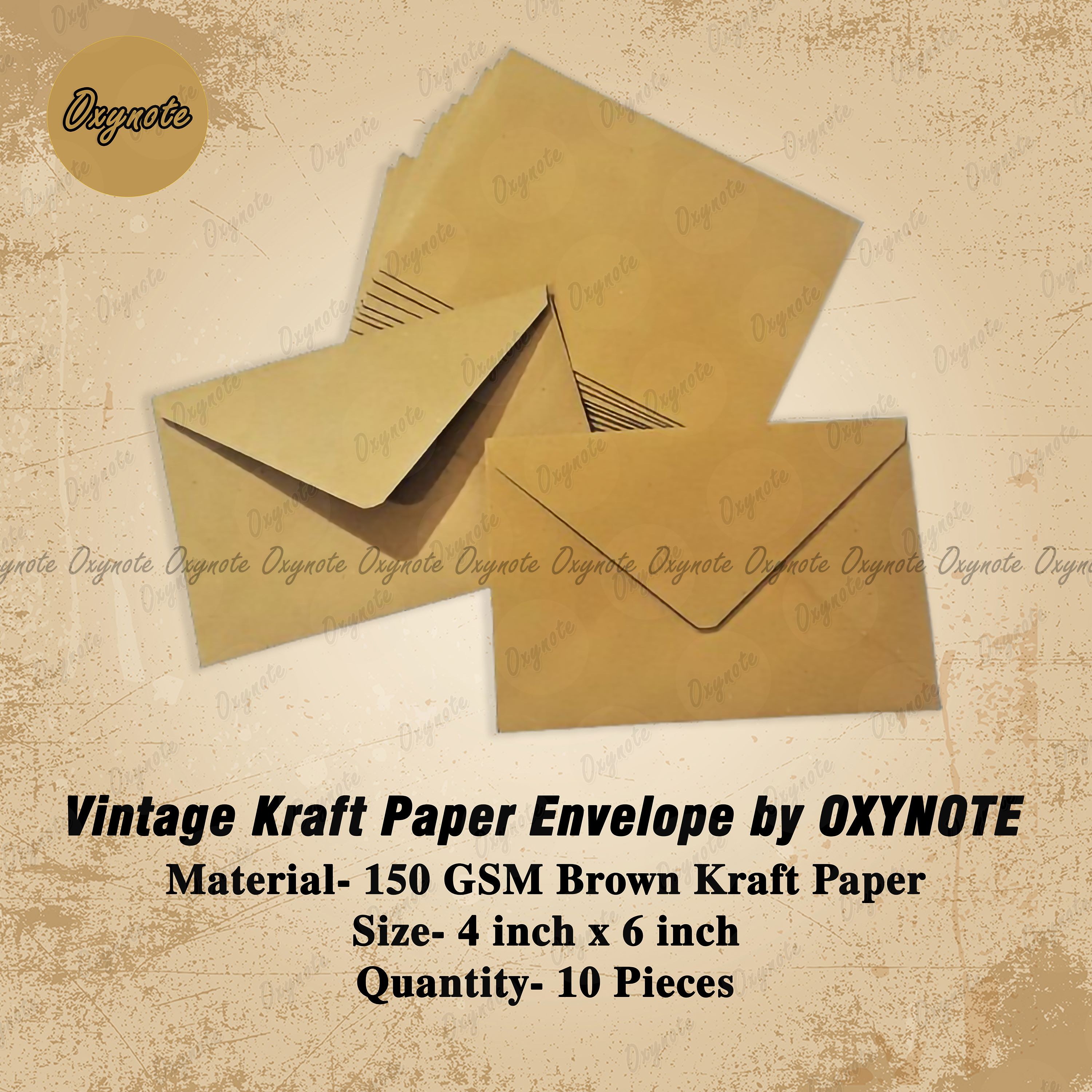 Vintage Kraft Paper Envelope by OXYNOTE_img_6