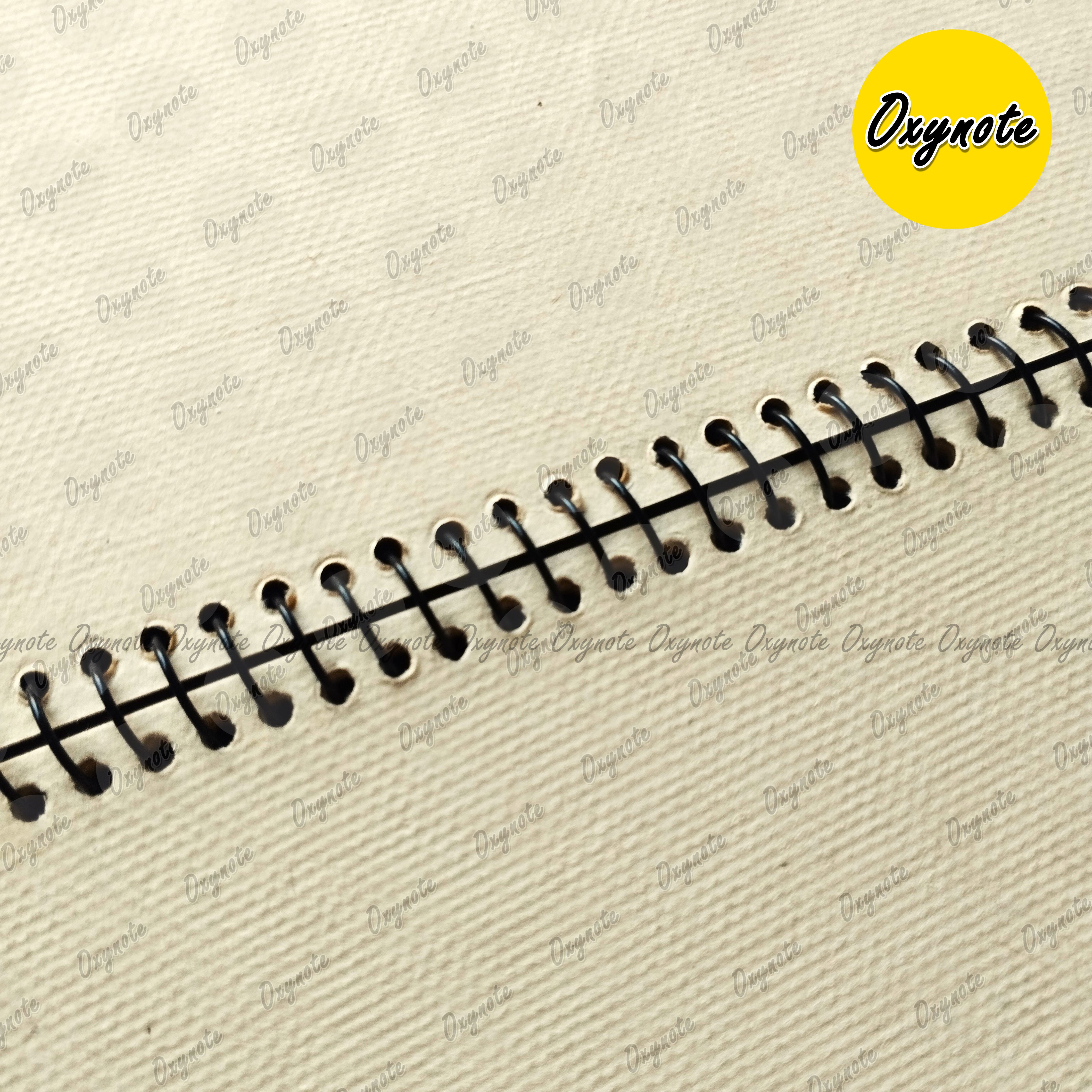 Canvas Pad by OXYNOTE - 300 GSM Handmade Paper - 10 inch x 7 inch - 30 Pages - 15 Sheets_img_2