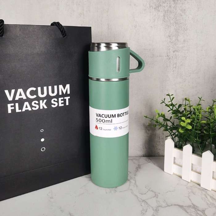 Vaccuum Flask Set Drinking Water Bottle_img_1