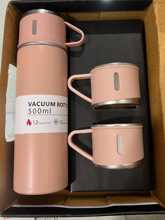 Vaccuum Flask Set Drinking Water Bottle_img_2