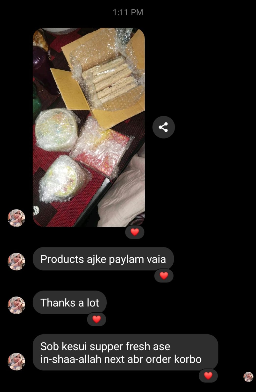 Customer review