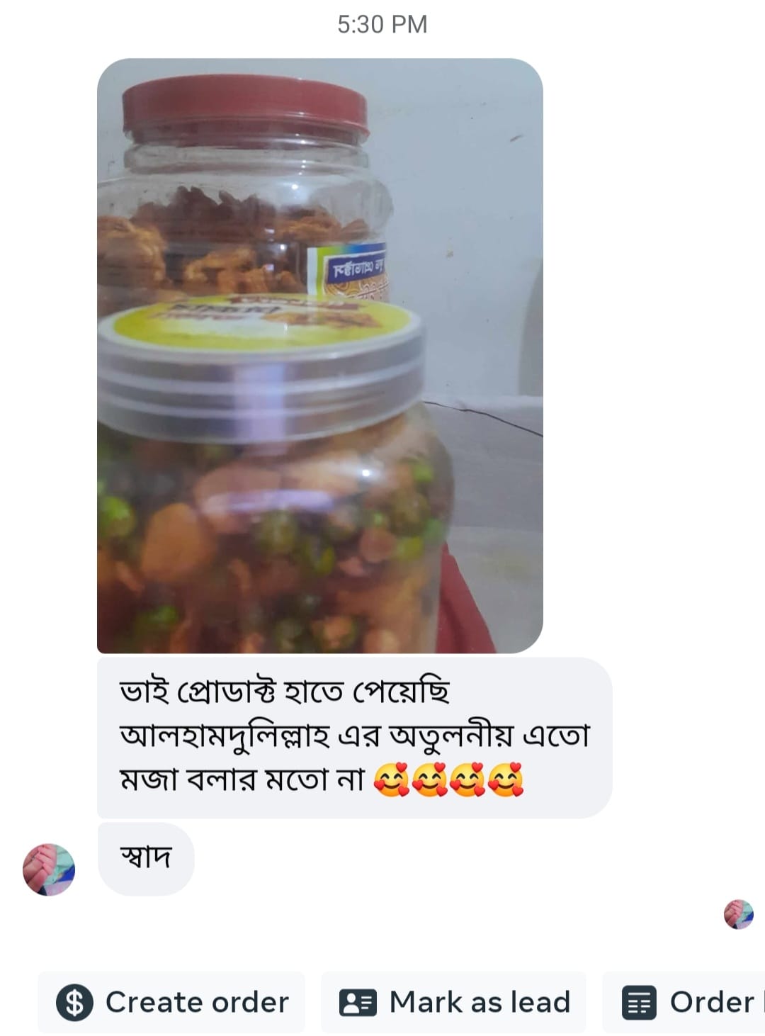 Customer review