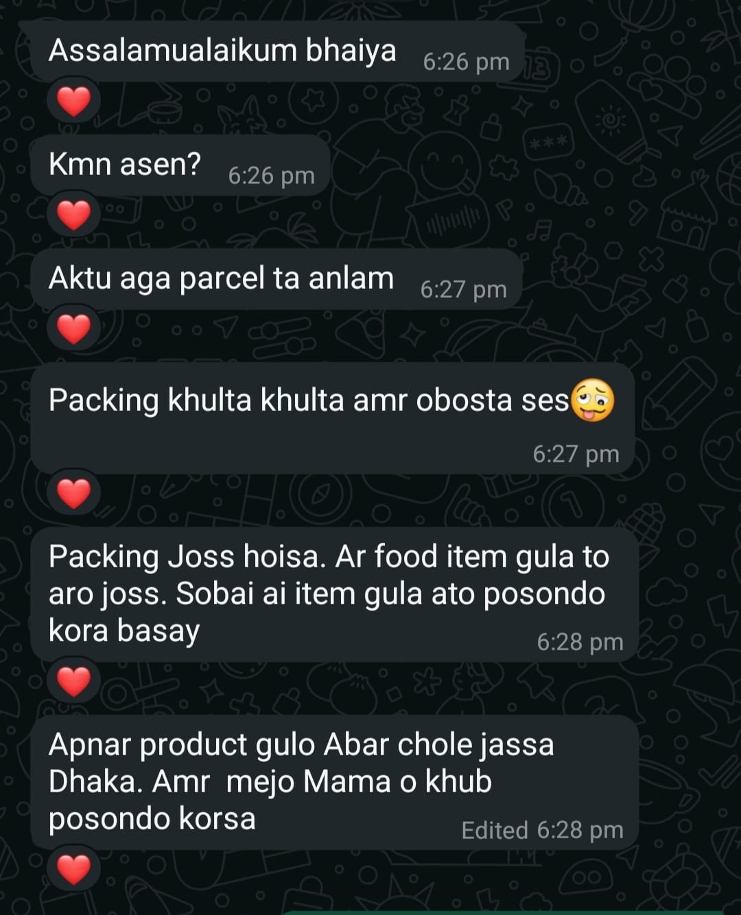 Customer review