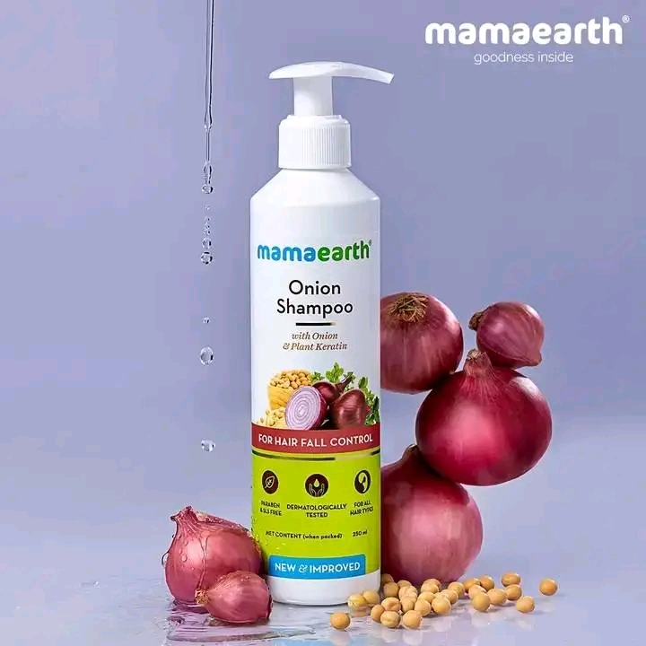 Mamaearth Onion Hair Fall Control Shampoo