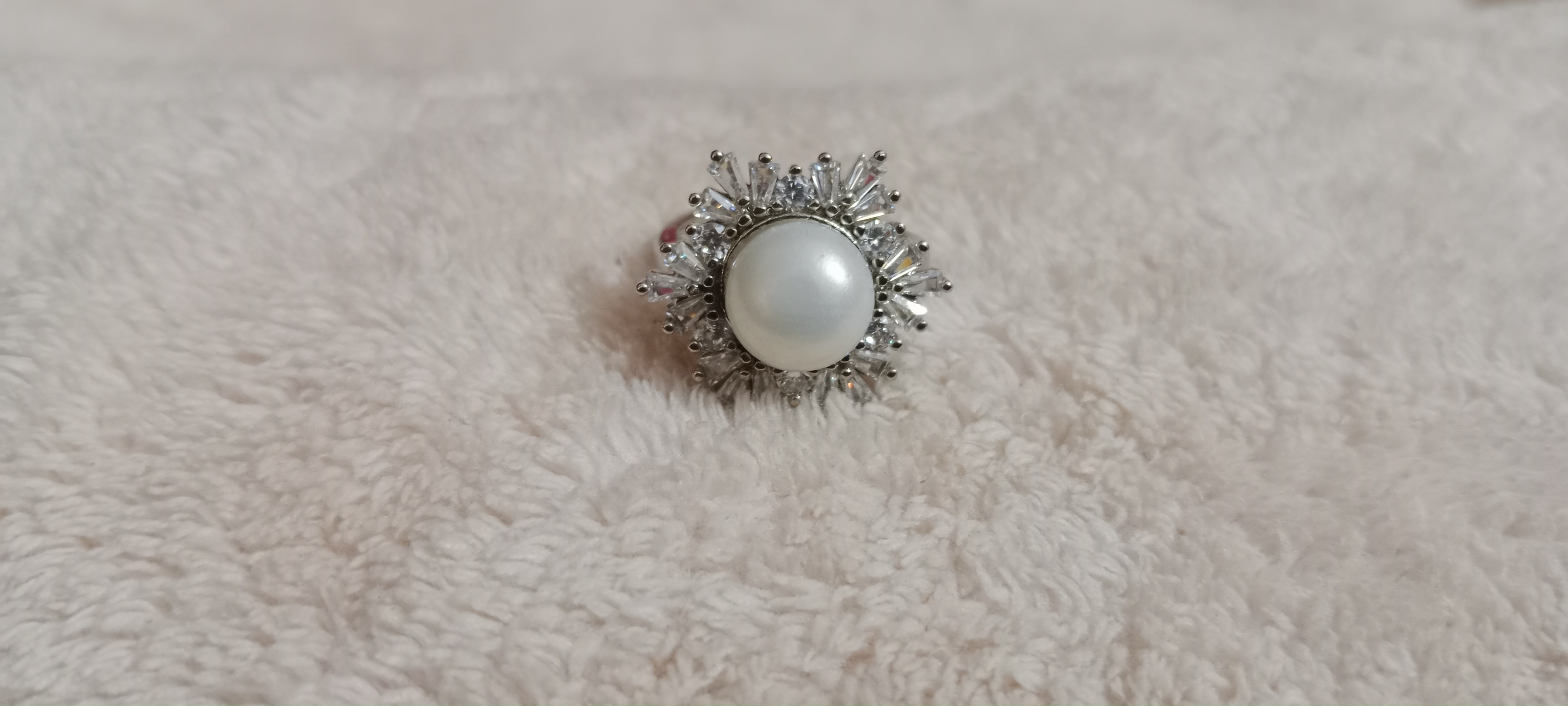 Pearl Adjustable Finger Ring_img_2
