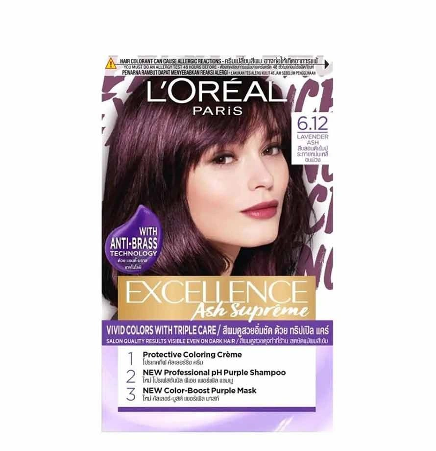 LOREAL Excellence Ash Supreme 6.12 Lavender Ash