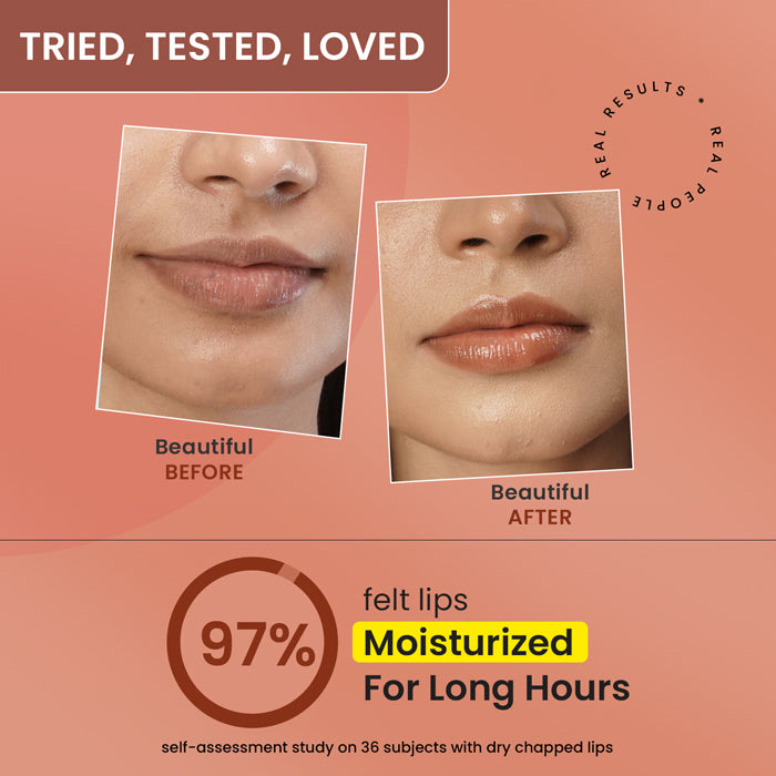 Vitamin C + E Brightening Lip Balm with SPF 50+ : Cocoa mint_img_1