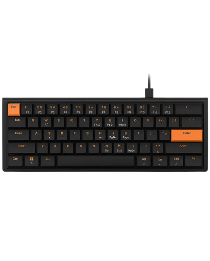 AJAZZ NKL61 Low Profile Wired Mechanical Keyboard