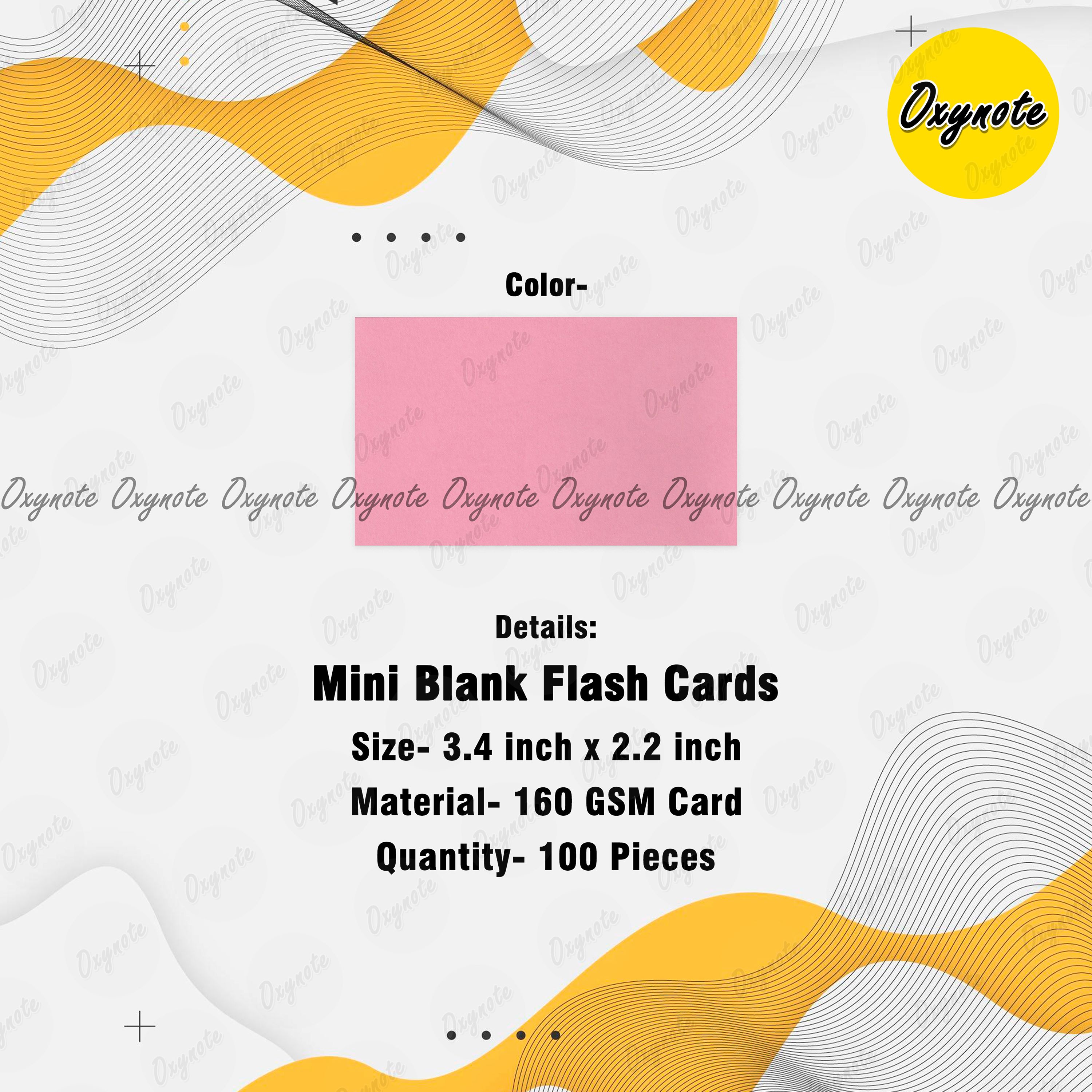 100 Pieces (3 inch x 2 inch) Mini Blank Index Flash Cards, DIY graffiti word cards, Small memo pad blocks, Memorandum note_img_24