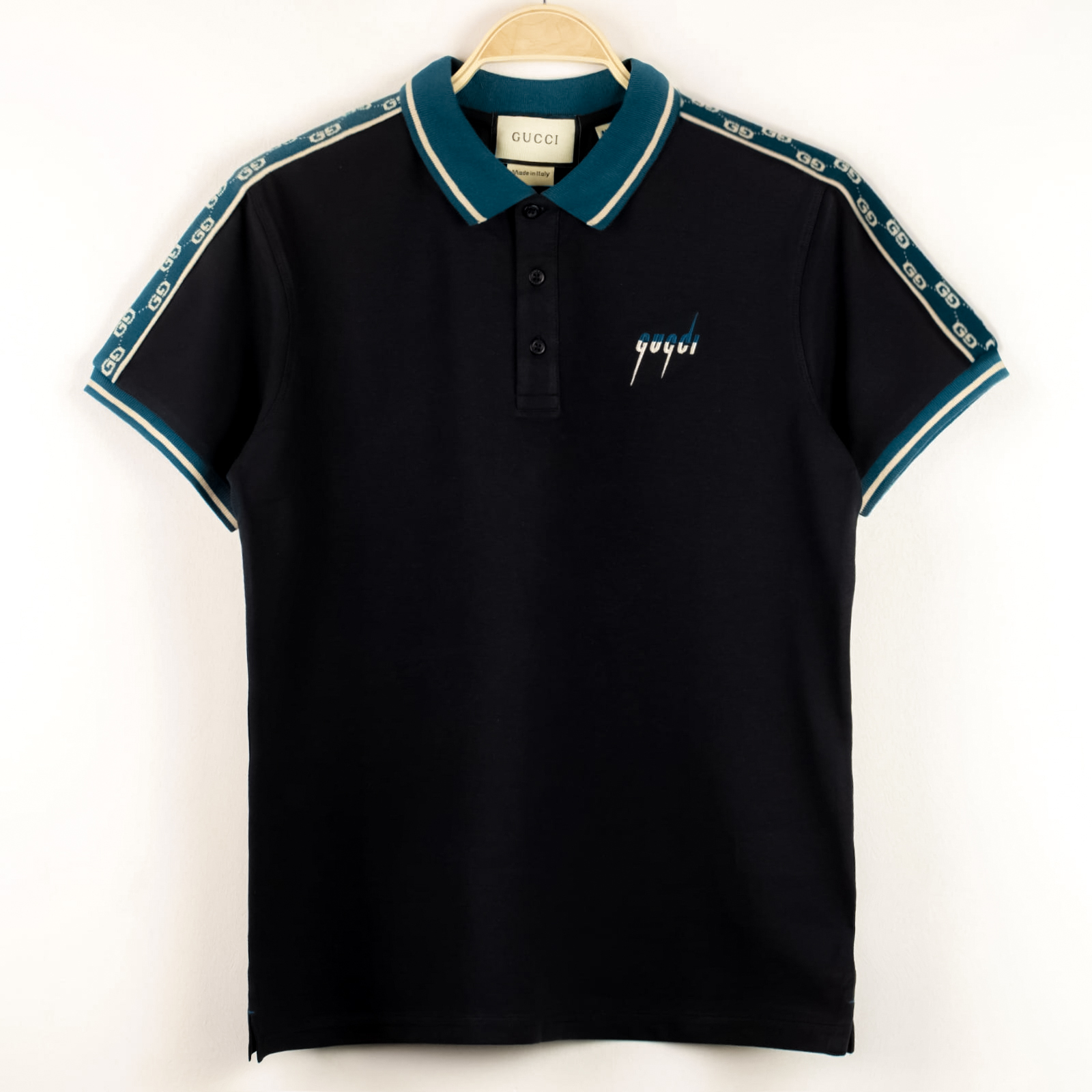 G6 Exclusive Collection 230 GSM Cotton spandex Polo Black_img_0