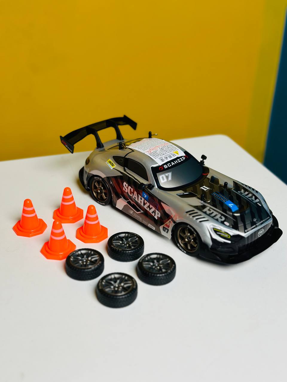 Remote Control RC Drift Sports Car – Gray_img_5