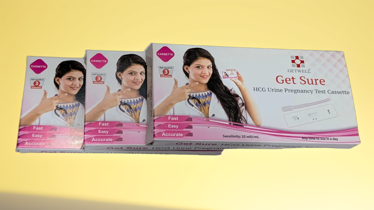 Get Sure Pregnancy Test Cassette [ 2 Pcs ]