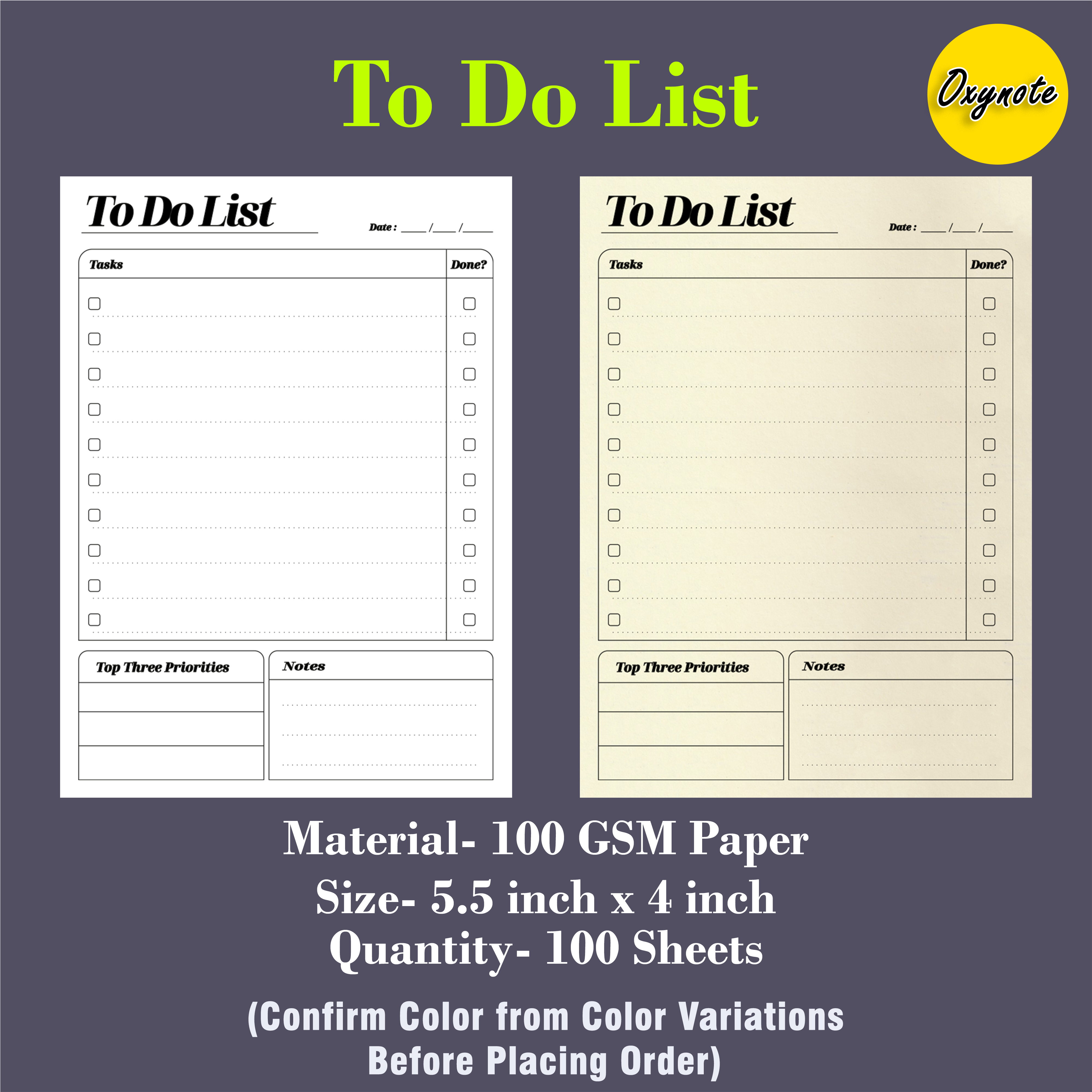 To Do List by OXYNOTE_img_0