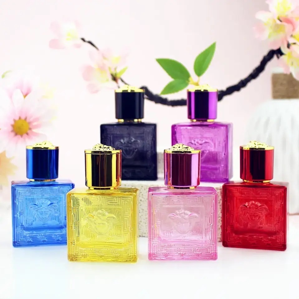 Versace Empty Perfume Atomizer Refillable  Glass Spray 100ml Bottle 1 pcs_img_1
