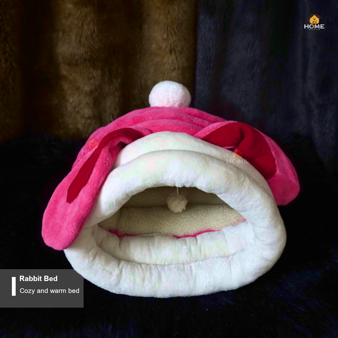 Rabbit shape cat bed_img_3