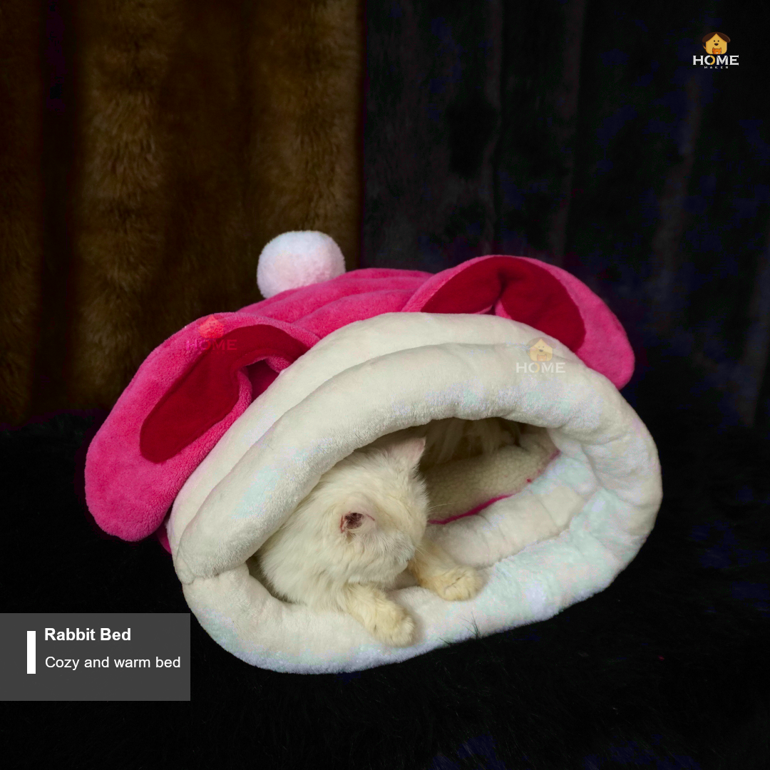 Rabbit shape cat bed_img_7