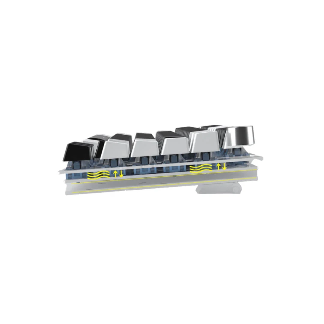 (Stock Out) MageGee Sky81 Tri Mode 75% Wireless Gasket Mechanical Gaming Keyboard_img_4