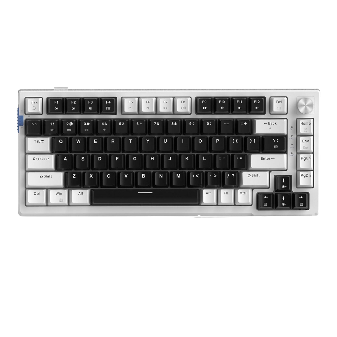 (Stock Out) MageGee Sky81 Tri Mode 75% Wireless Gasket Mechanical Gaming Keyboard