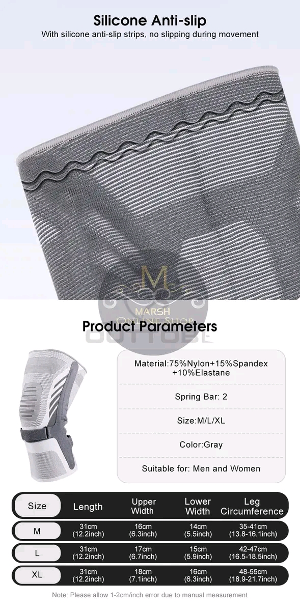 💥Outtobe 1PC Knee Braces Patella Stabilizer Knee Support Pads High Elasticity Knee_img_10