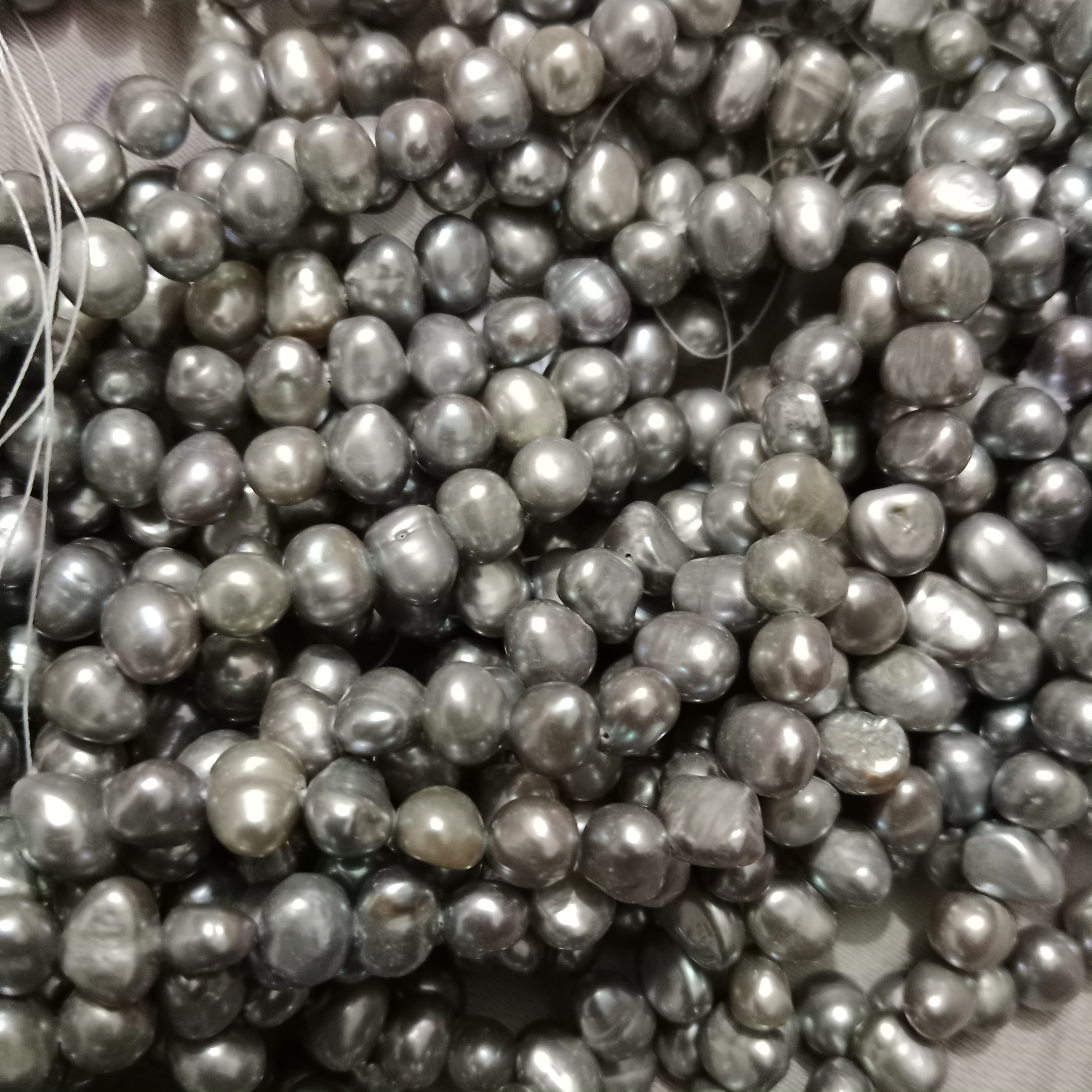 8 mm Siver/Ash Colour Pearl 1 Layer (একসঙ্গে ৬ লেয়ার নিতে হবে)_img_1