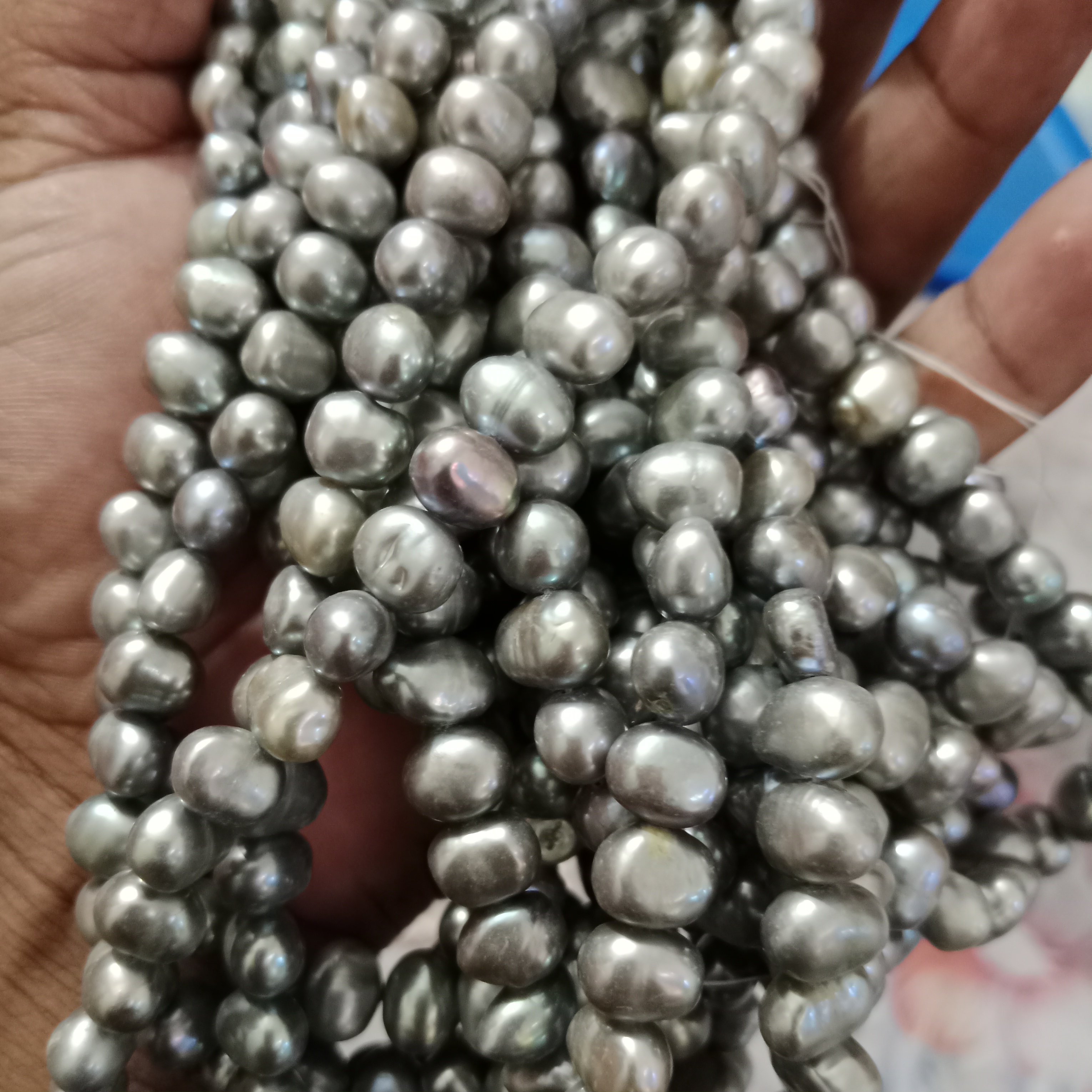 8 mm Siver/Ash Colour Pearl 1 Layer (একসঙ্গে ৬ লেয়ার নিতে হবে)_img_2