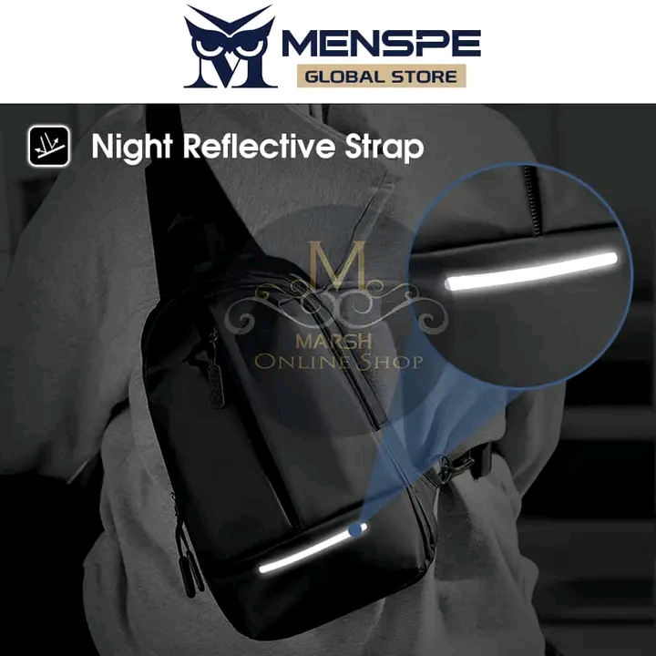 ๐ฅMENSPE Men's Chest Bag Cross Body Bag Pouch Bag Travel Shoulder Bag_img_4