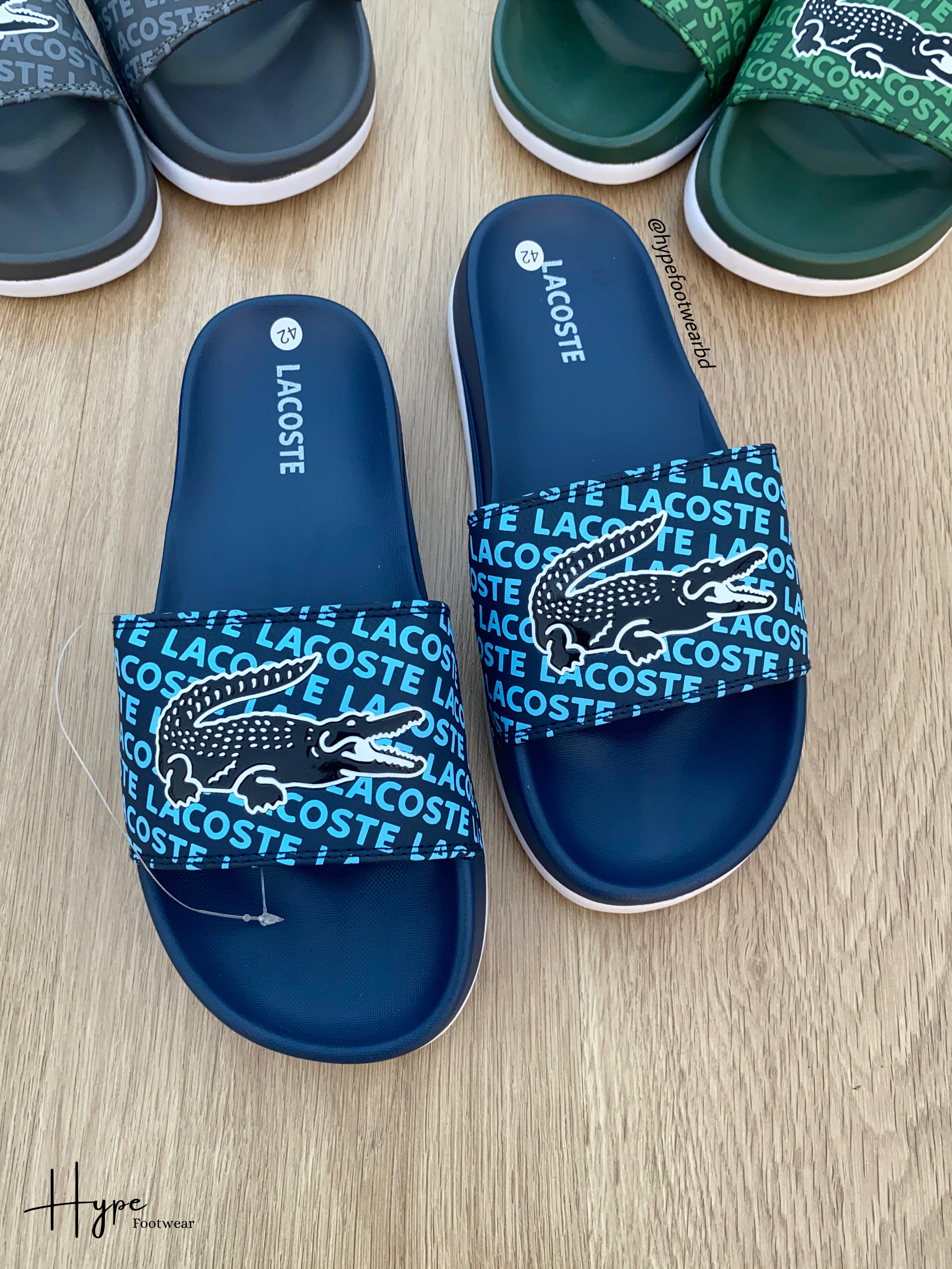 Lacoste slide (Blue)
